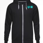 Pullover sweater Zip (2) Unisex Poly-Cotton Fleece Full-Zip Hoodie