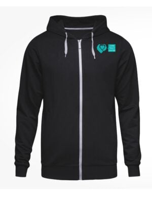 Unisex Poly-Cotton Fleece Full-Zip Hoodie